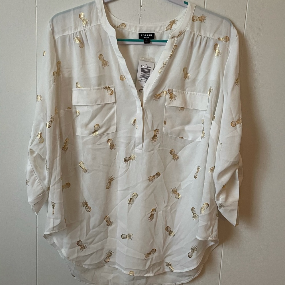 Torrid Harper blouse